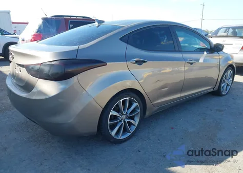 2013 Hyundai Elantra Gls from USA, damaged, VIN 5NPDH4AE0DH241108